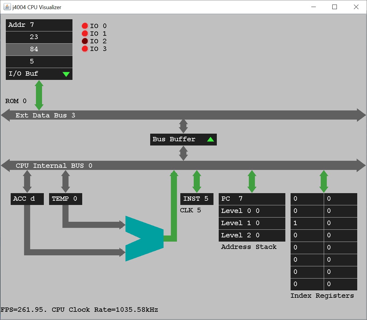 Visualizer Program in Action