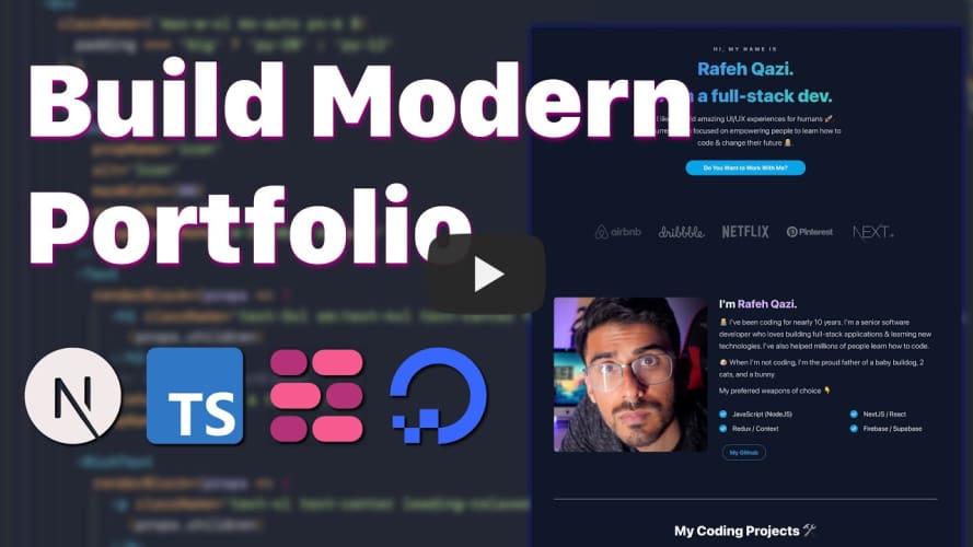 Build Modern Portfolio with NextJS, TypeScript, SSR, and React Bricks CMS