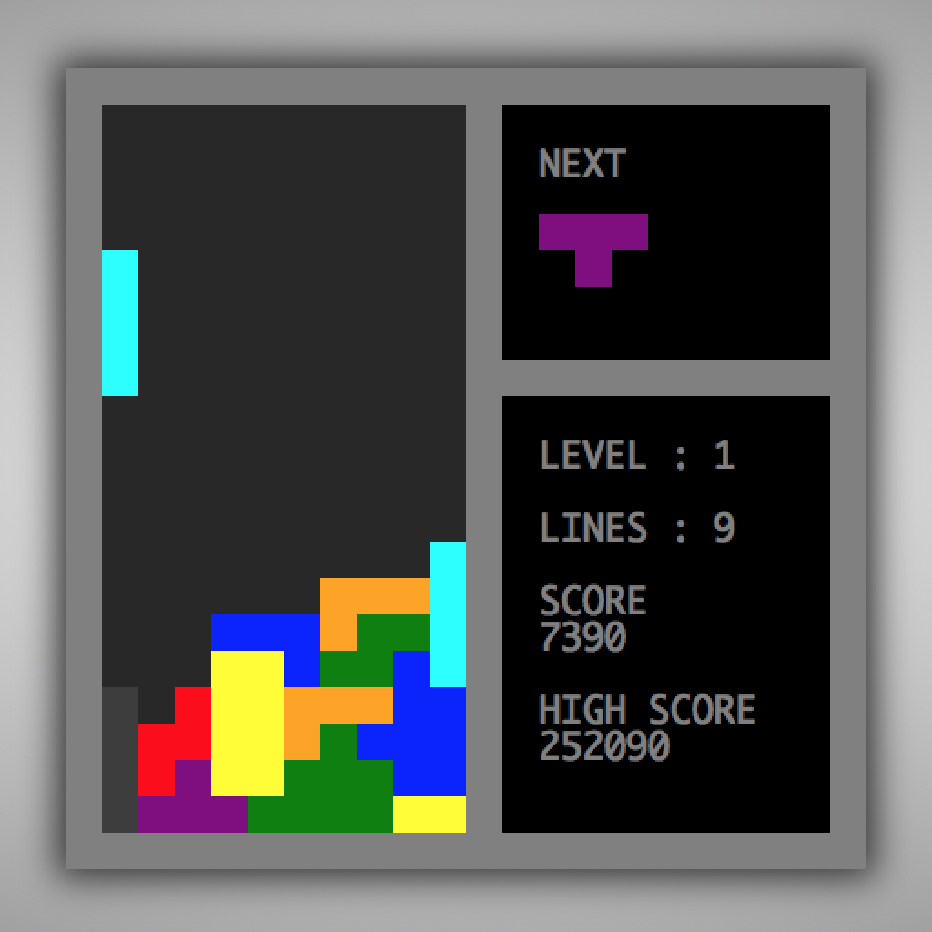 Vanilla JS Tetris