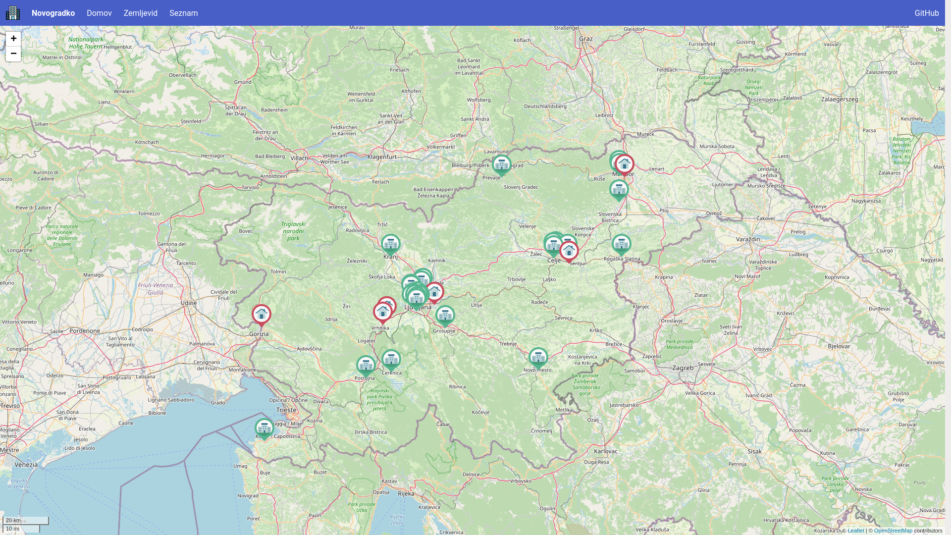 Novogradko map