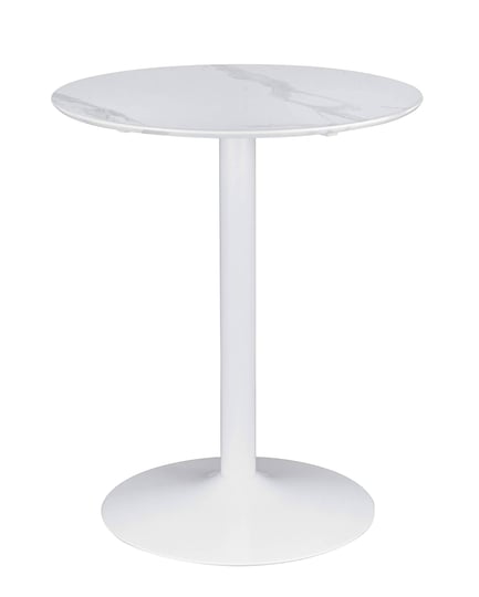 coaster-arkell-round-pedestal-counter-height-table-white-1