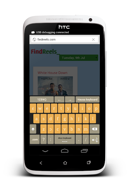 Kasahorow Keyboard on HTC One