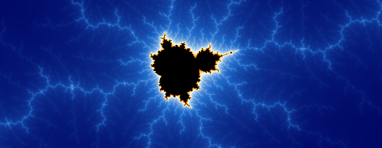 A Rendering of the Mandelbrot set