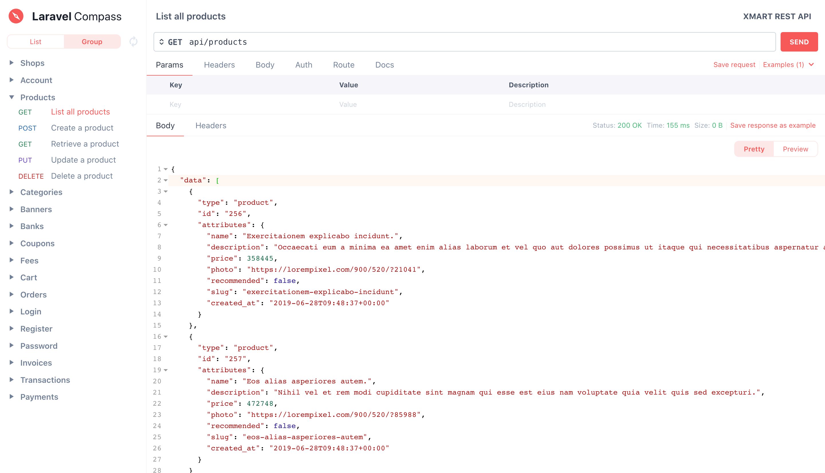 laravel-compass