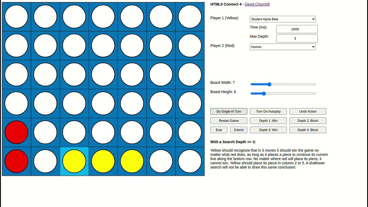 Connect 4 Demo