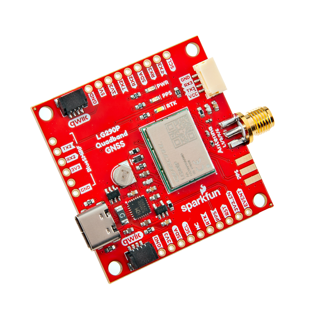 SparkFun Quadband GNSS RTK Breakout - LG290P (GPS-26620)