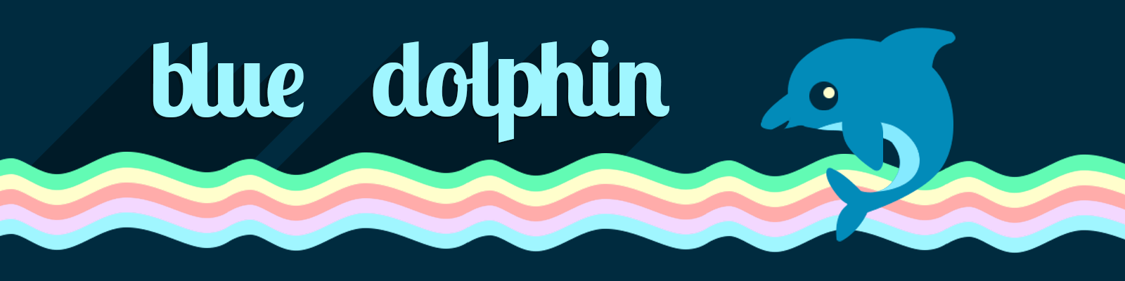 Blue Dolphin Banner