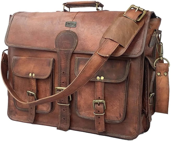 cuero-dhk-16-inch-vintage-handmade-leather-messenger-bag-laptop-briefcase-computer-satchel-bag-for-m-1