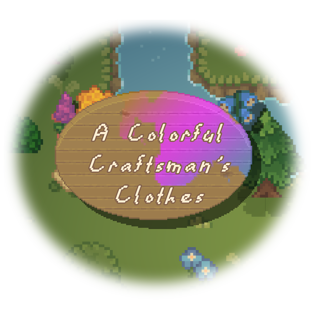 A Colorful Craftsman's Clothes