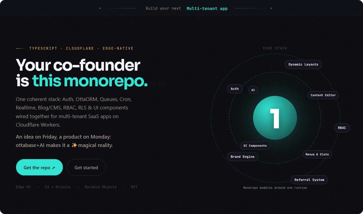 Ottabase Framework for Solo Founders