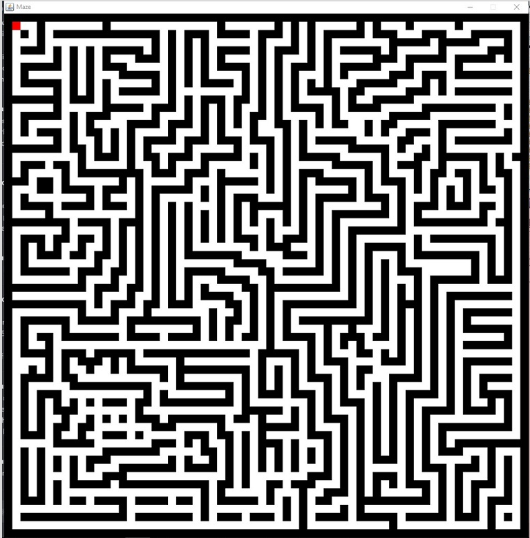 Image of my original maze game