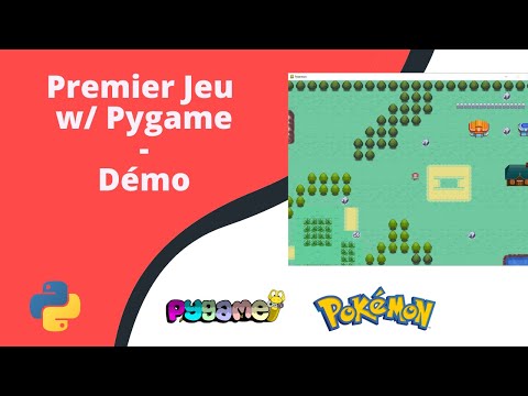 Un Jeu de RPG Pokemon très simple avec Python et Pygame !
