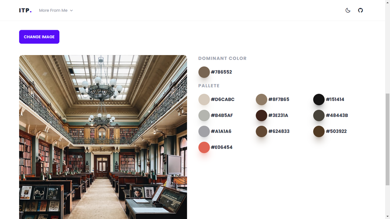 Image to Palette