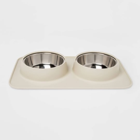 boots-barkley-silicone-pet-mat-stainless-steel-double-diner-bowl-1-each-1