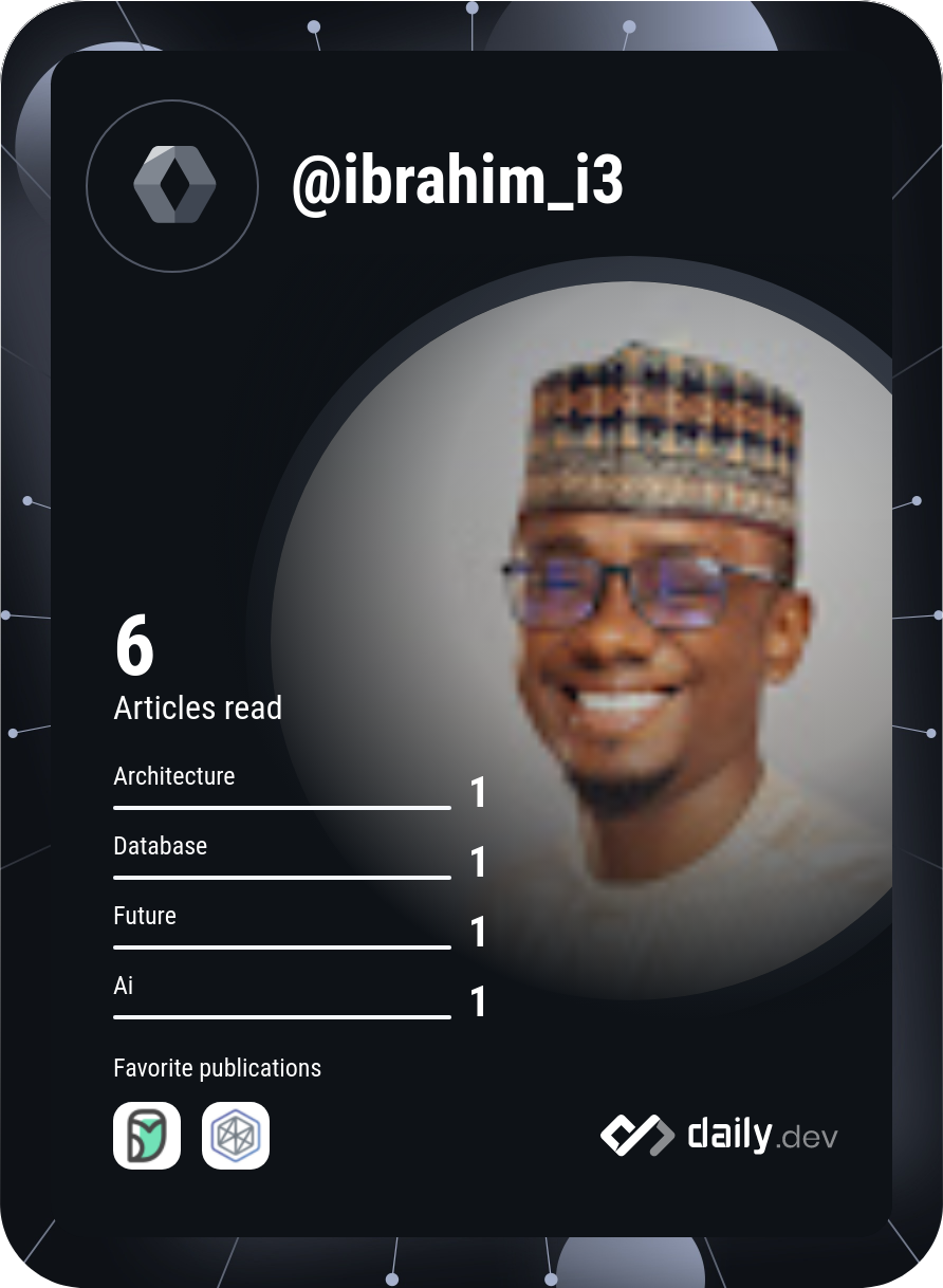 Ibrahim Isa's Dev Card