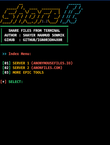 GitHub - sowmiksudo/Shareit_bash: A Terminal Based File Sharing Client ...