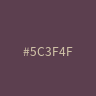 #5C3F4F