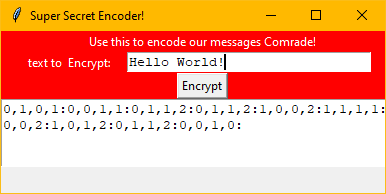 Screenshot of Encrypter.py