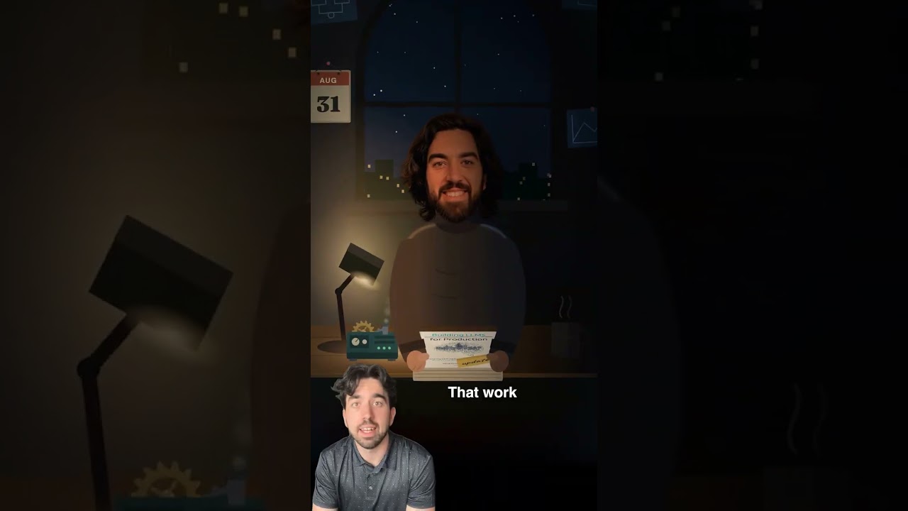 Latest What's AI video: Eight months ago, we were updating our first AI book. We ended up writing a new one.
<p>We wanted to e" width="560">
</a></p>
</p>
<p align=
