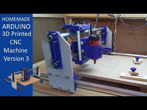 Click to view: 3D Printed CNC Machine V3