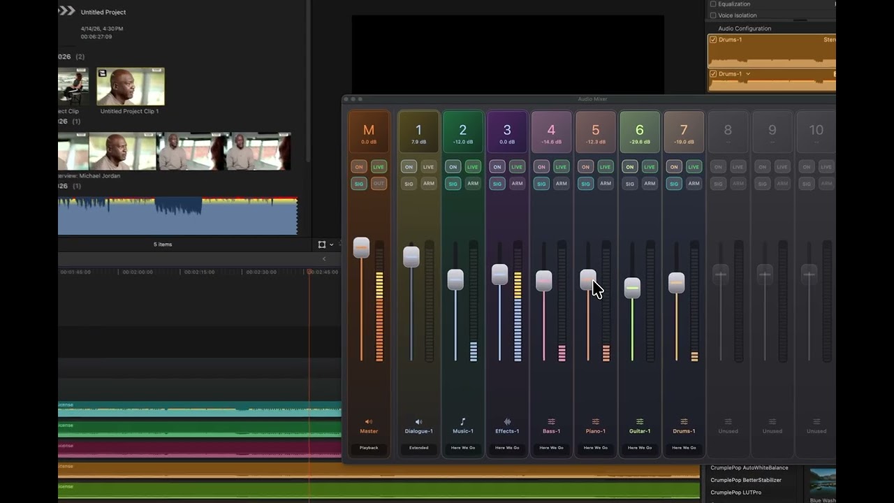Audio Mixer Demo