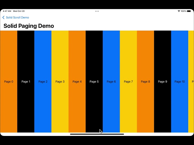 SolidScroll Demo on YouTube