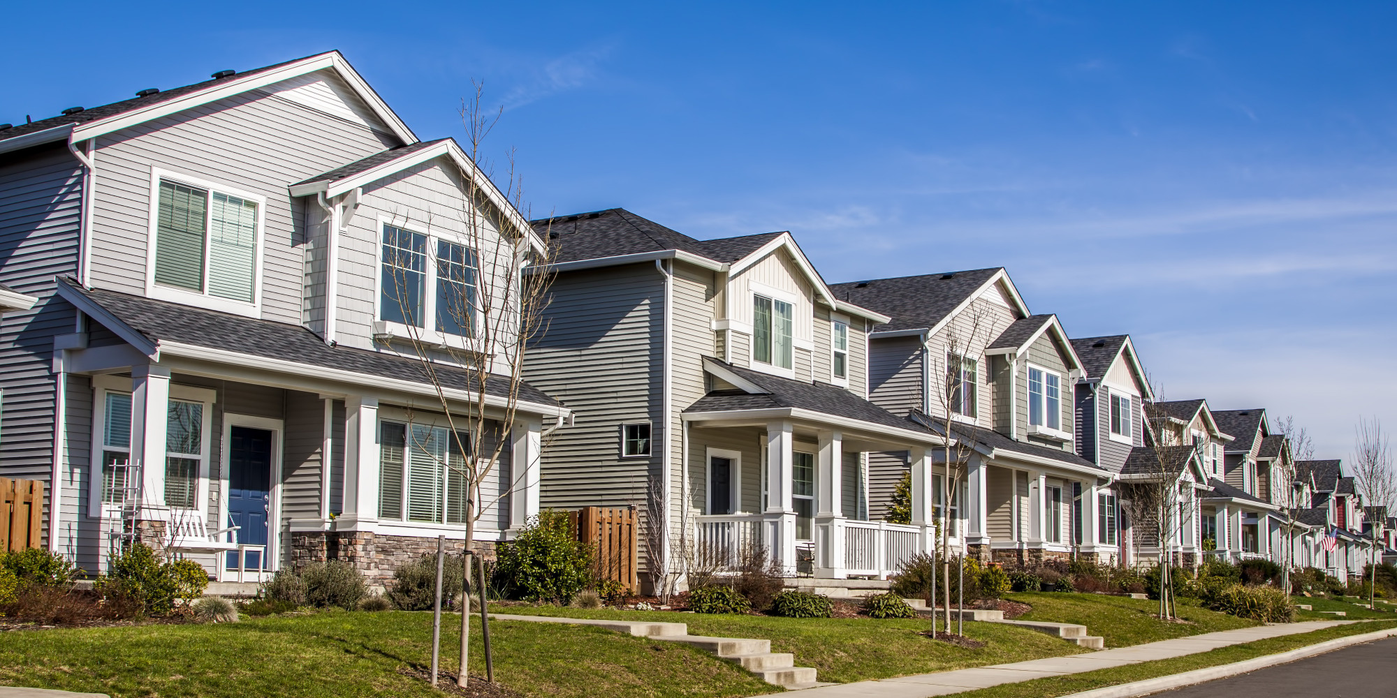 suburban houses