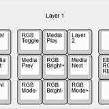 Mixi macropad default layout