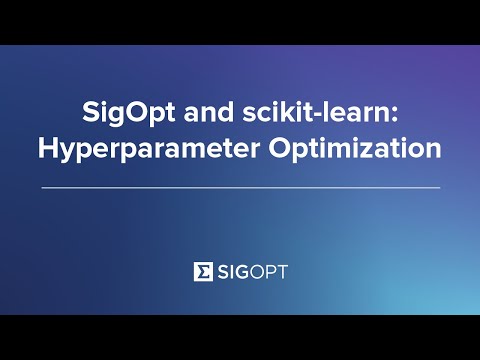 sigopt-sklearn