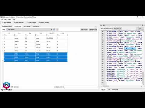 How to create Sqlite database