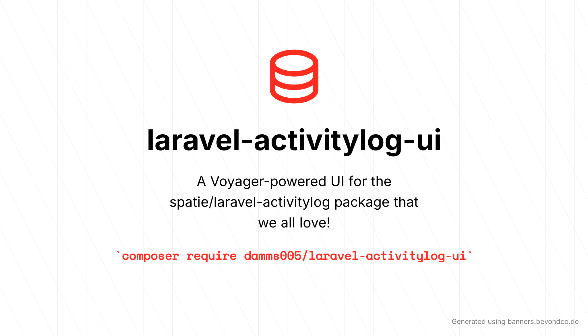 Art for damms005/laravel-activitylog-ui