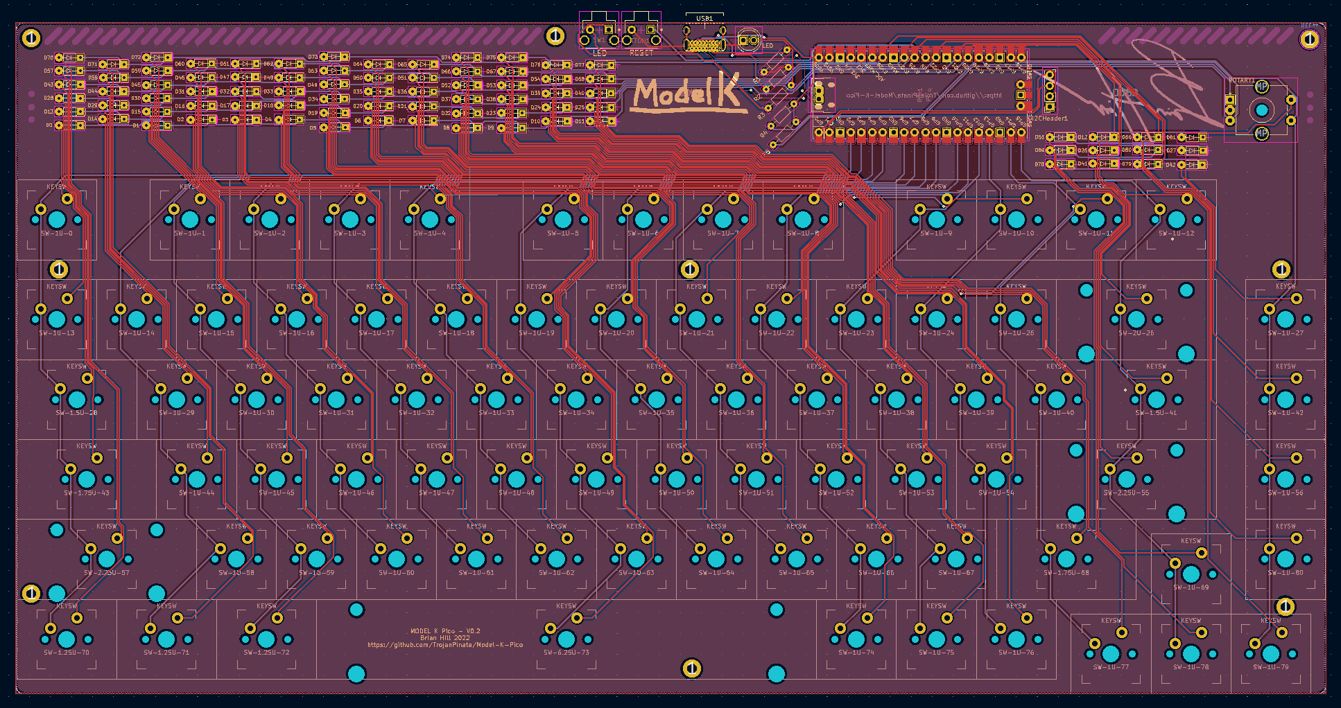 pcb in kicad