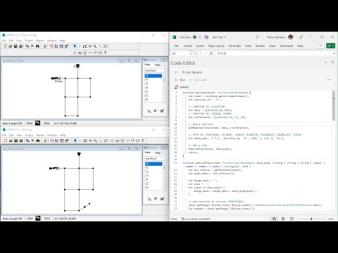 How to use EPANET with office script in Excel