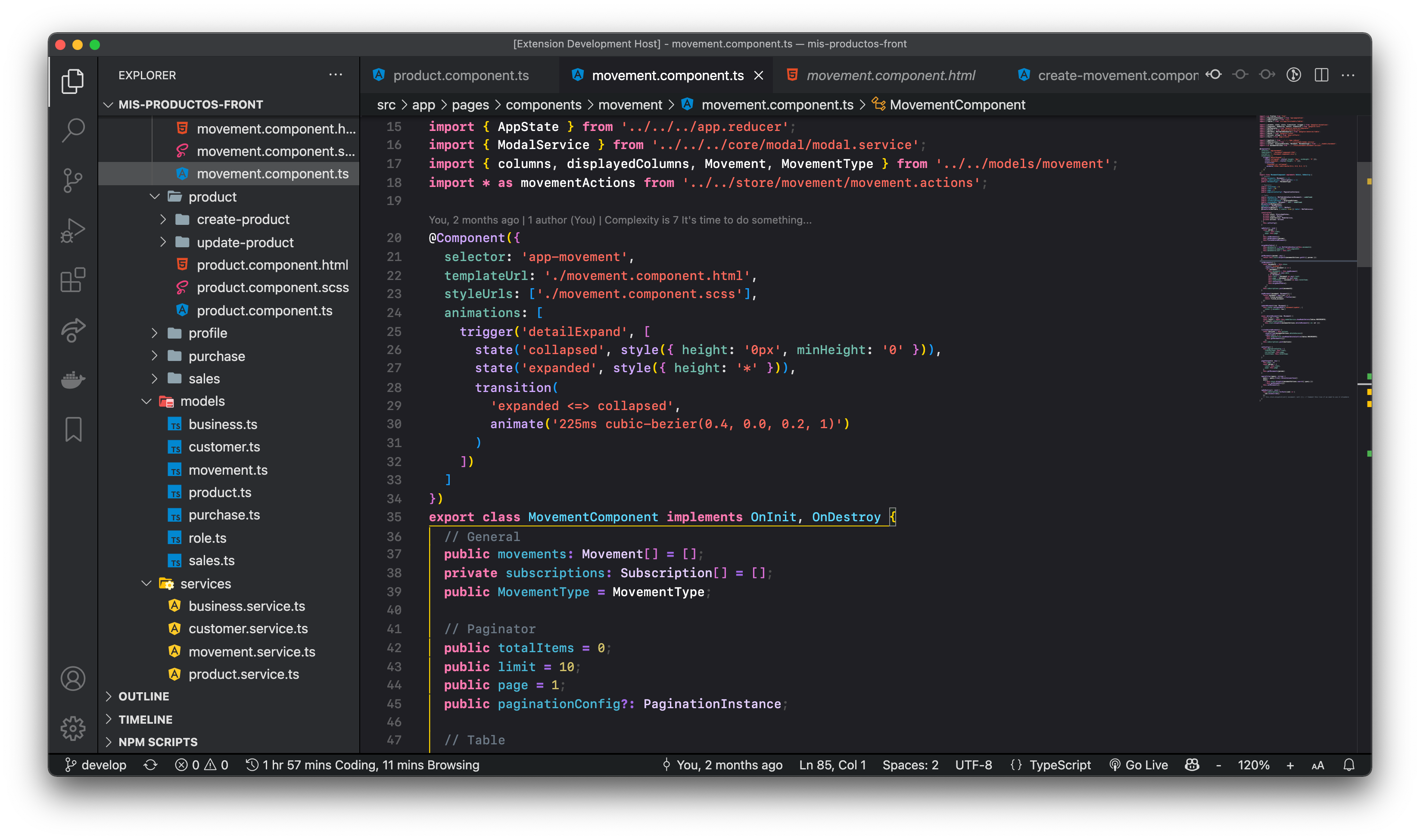 Xcode Default (Dark) Screenshot