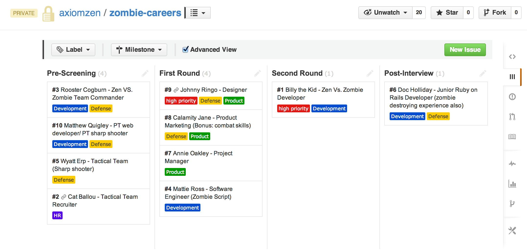 zombie-careers___board