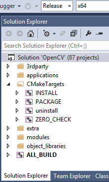 Visual Studio solution