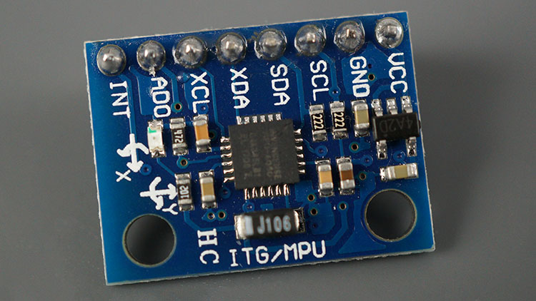 Gyroscope/Accéléromètre MPU6050