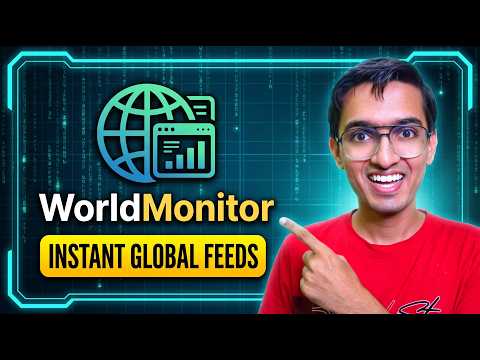 WorldMonitor GitHub dropped: Get FREE 500 global feed dashboard