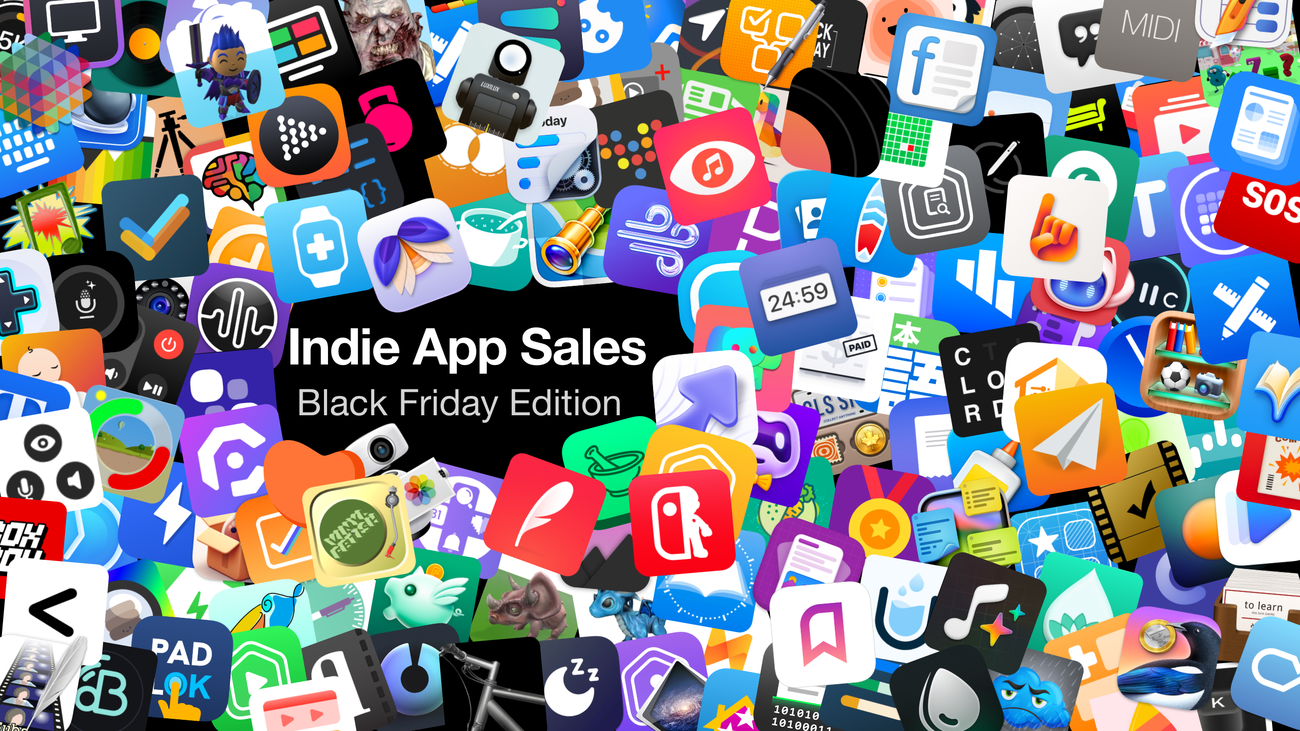 Indie App Sales - Black Friday Edition!