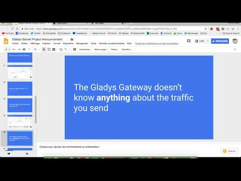 Gladys Gateway announcement