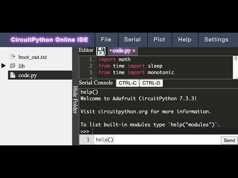 GitHub - urfdvw/circuitpython-online-ide-1: CircuitPython online IDE is ...