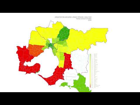 Amount of sold homes by LGA of Melbourne metropolitan area in 1992-2022