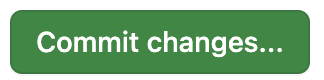 Commit changes button