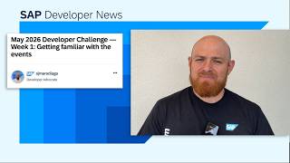 Sapphire Preview, May Dev Challenge, MDK 2.0 | SAP Developer News