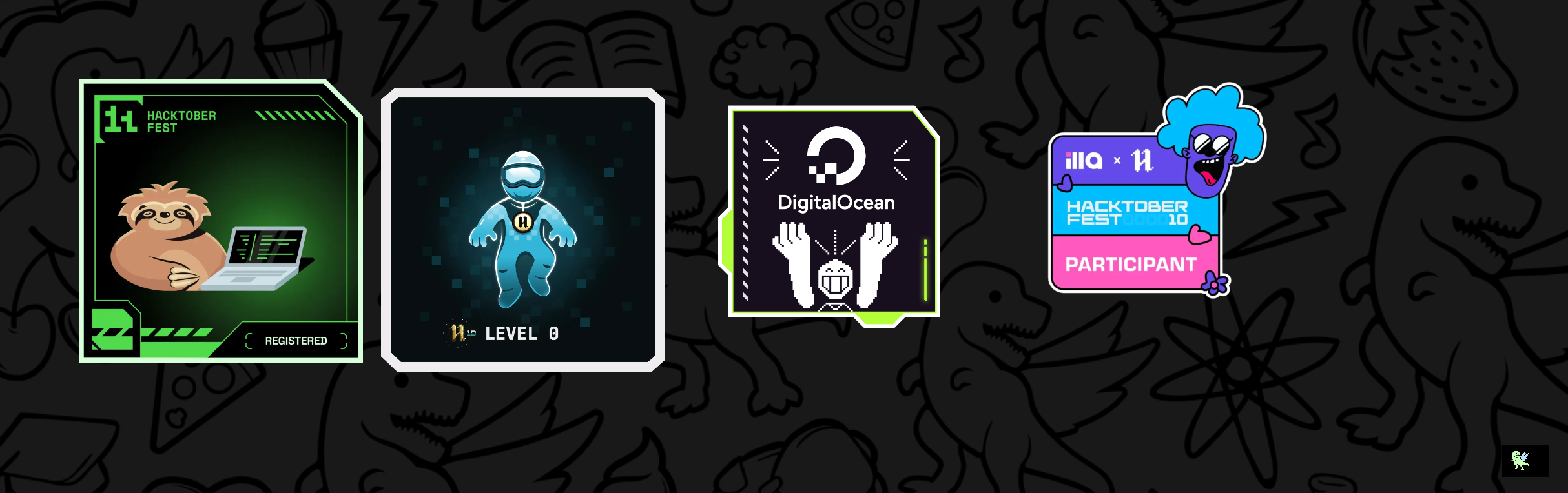 An image of @goodguyzaxx's Holopin badges, which is a link to view their full Holopin profile