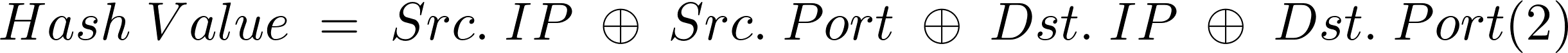 4-Tuple hash function