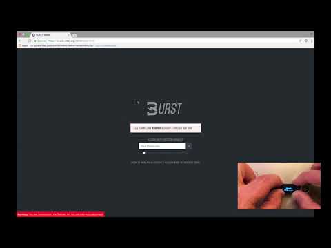 Proof of Concept Burstcoin Ledger Web Wallet Integration Video