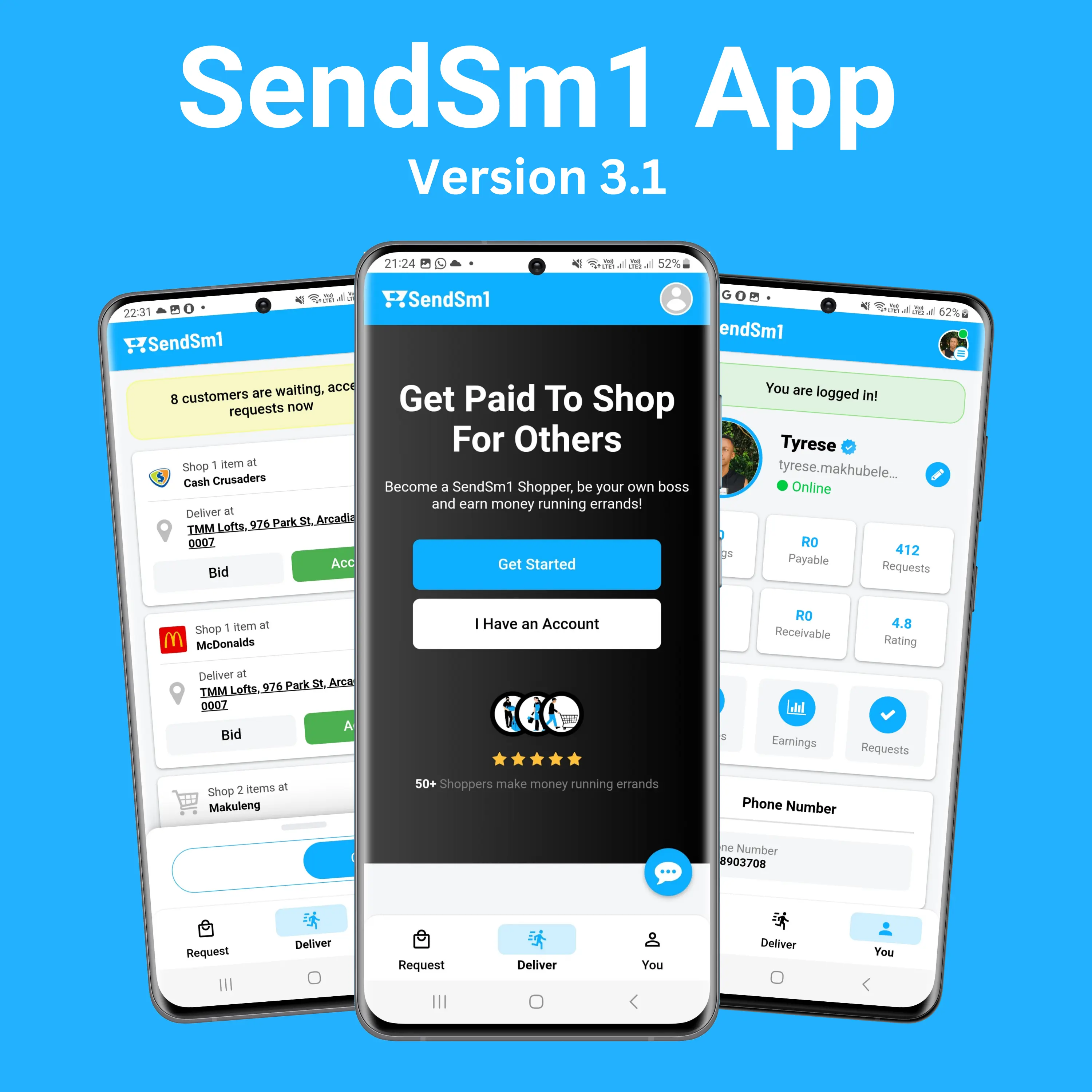 SendSm1 Screenshot