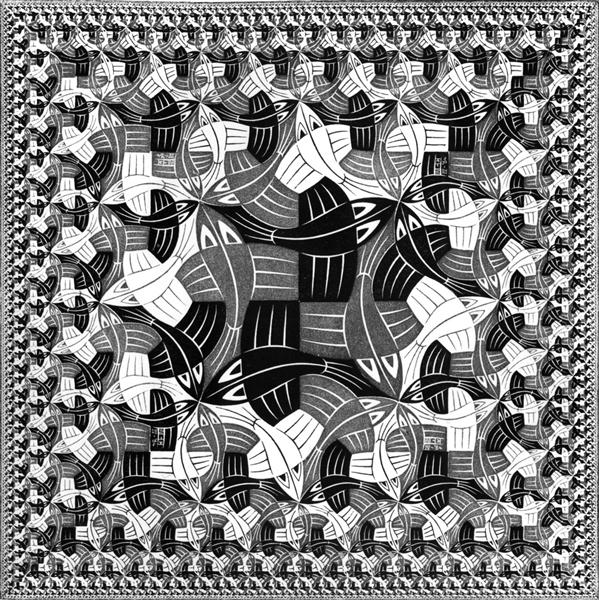 Square Limit, Escher 1964