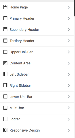 Page Express Customiser Panel